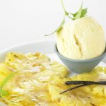 Glace à l'ananas maison